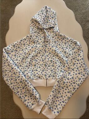 The Happy Camp3r cropped zip up jacket